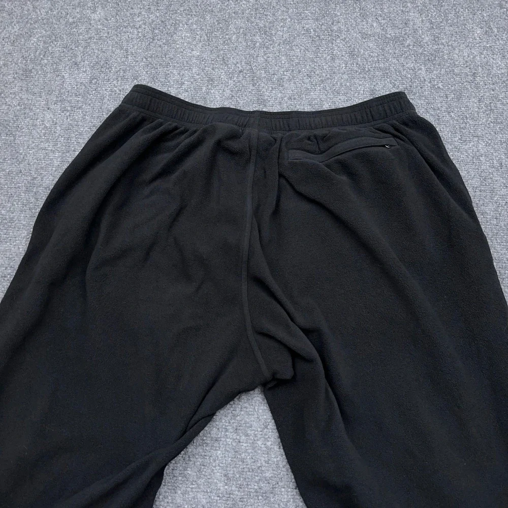 The North Face TKA 100 Polartec Classic Fleece Pants Men XL SHORT Black Straight